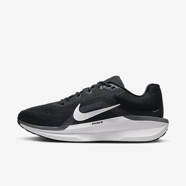 Ladies black nike running trainers deals